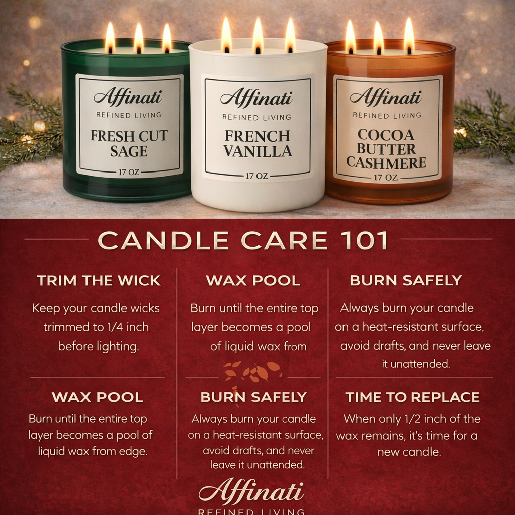 Mahogany Teakwood 3-Wick Candle