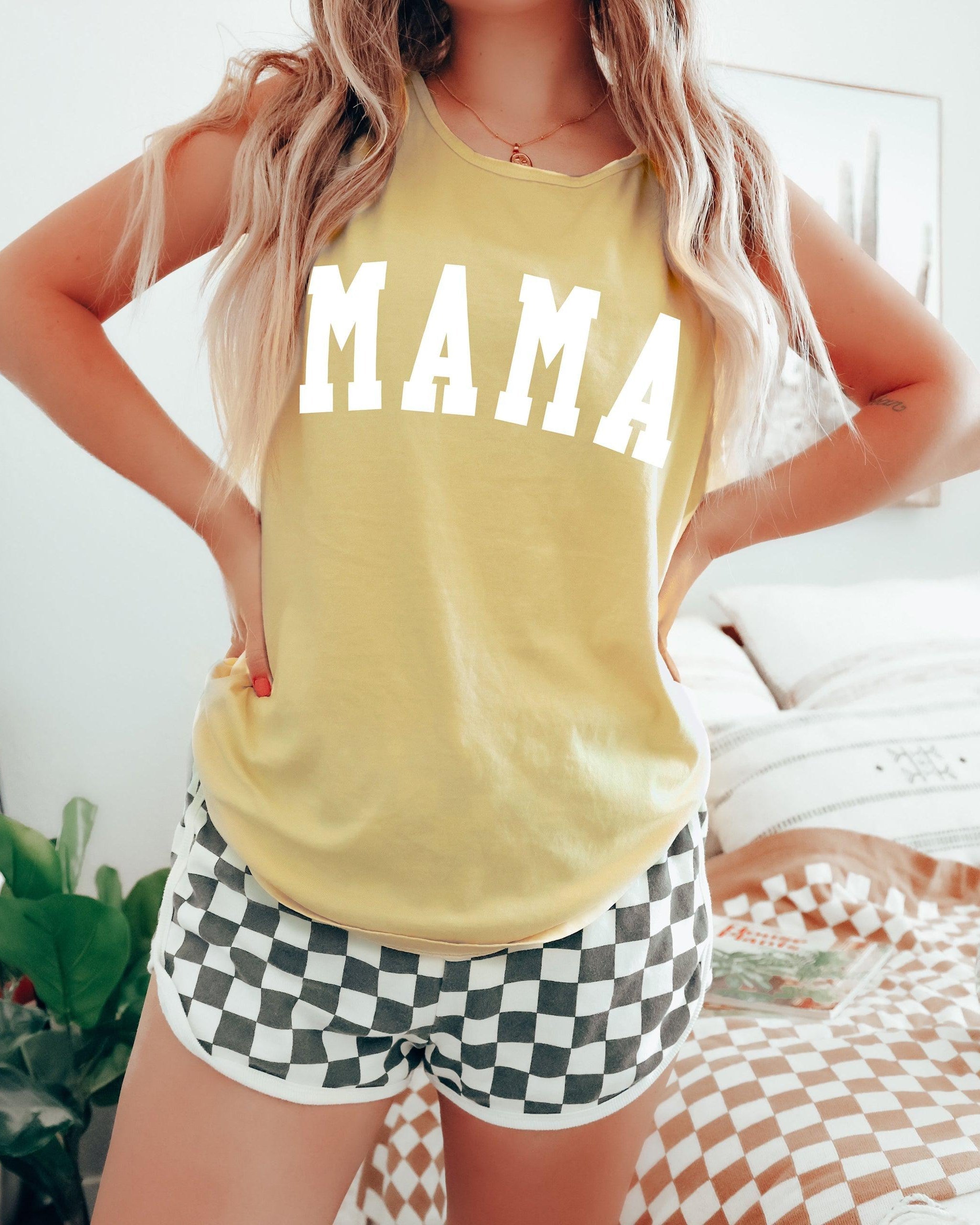 Mama Comfort Colors Tank Top (Condensed)
