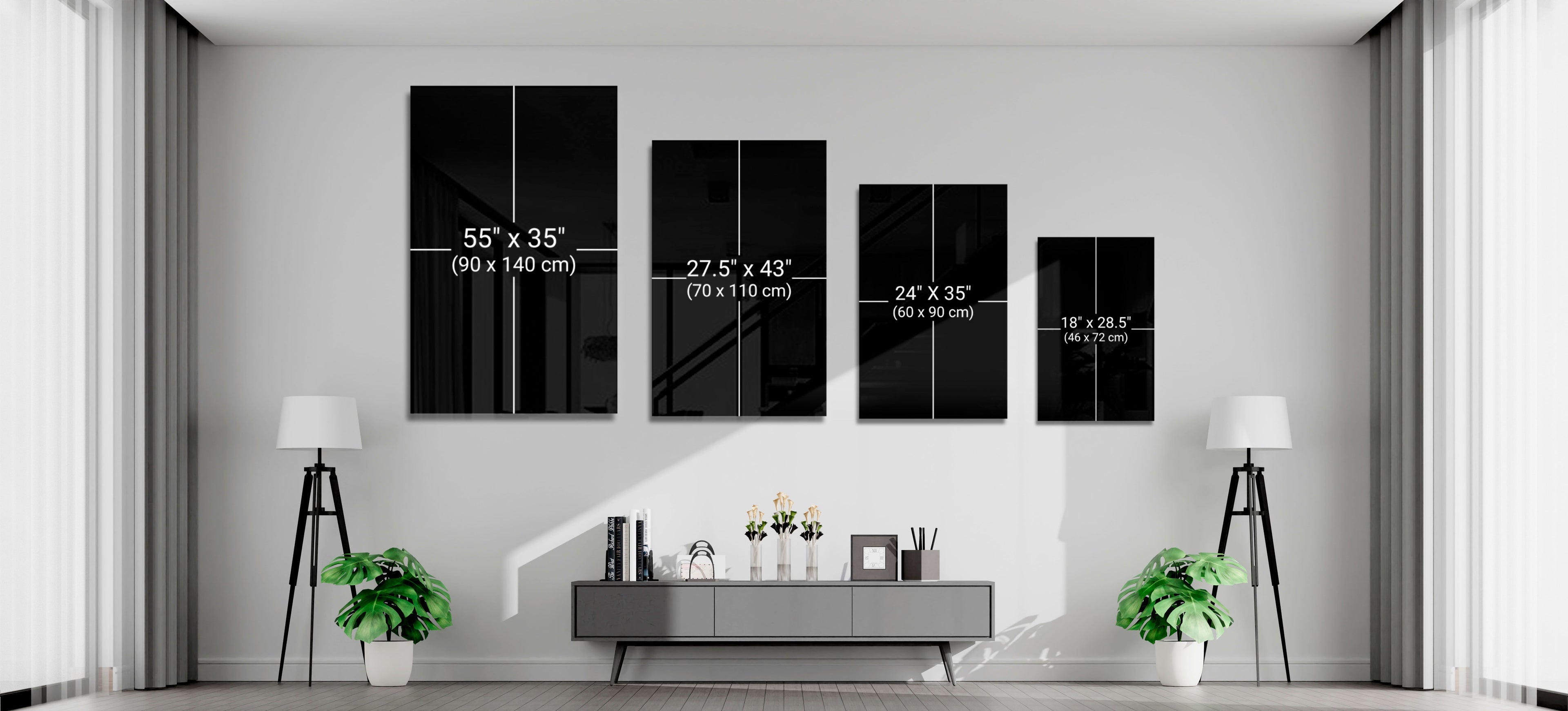 Flag of the United States Glass Wall Art